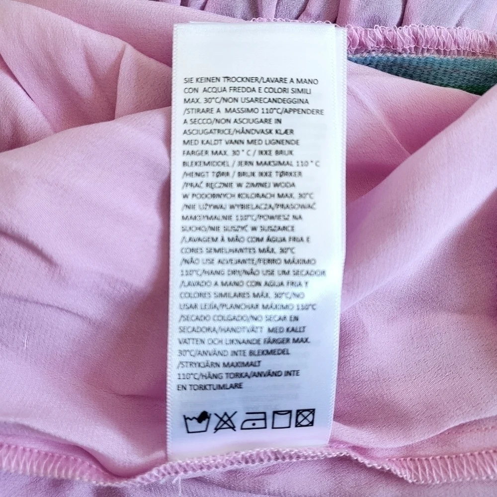 New Pitusa Silky Tie Keyhole Sleeveless Candy Pink Swim Cover-Up Dress NWT